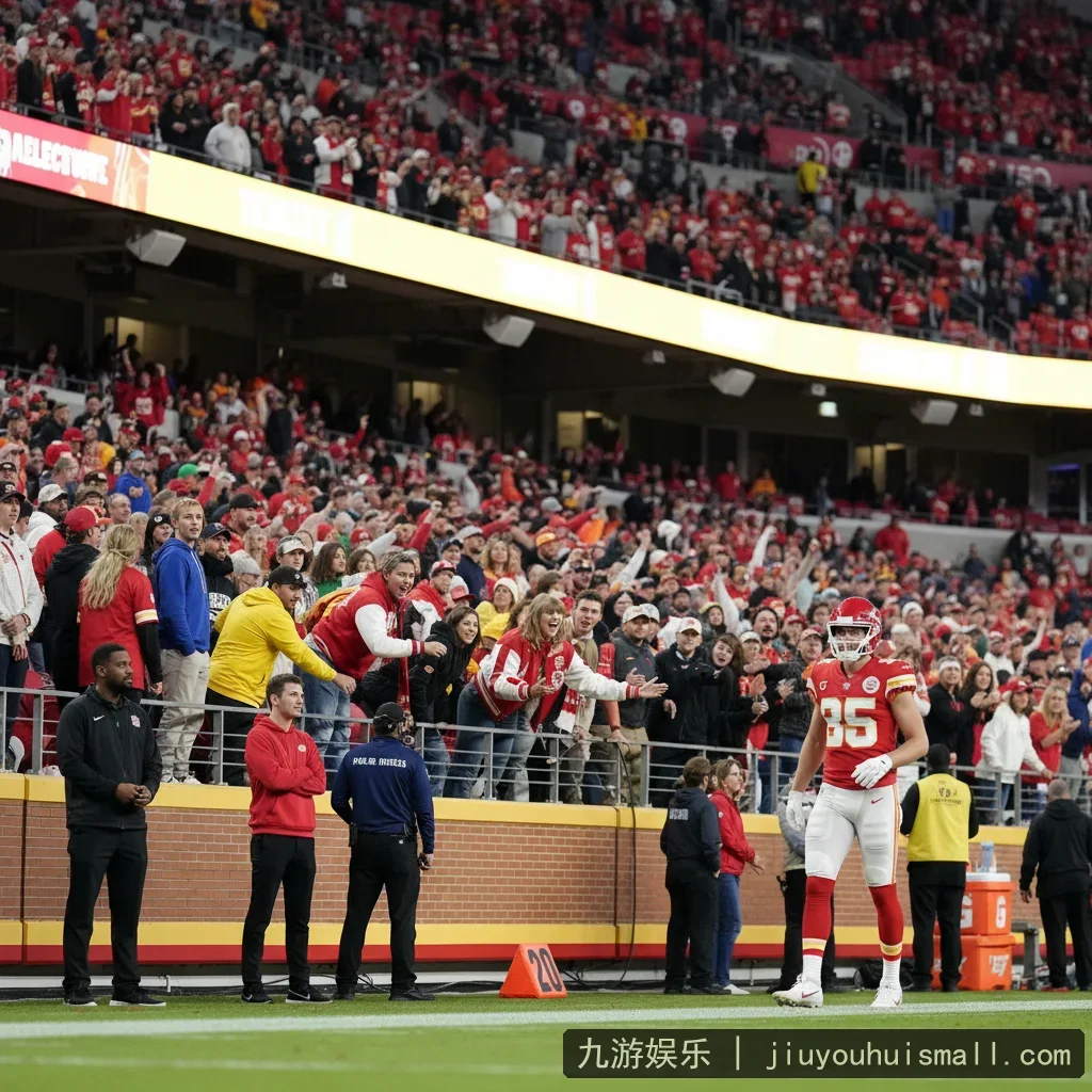 九游娱乐 - 霉霉泰勒·斯威夫特现身NFL现场引轰动，粉丝热议赛场恋情动态 配图1